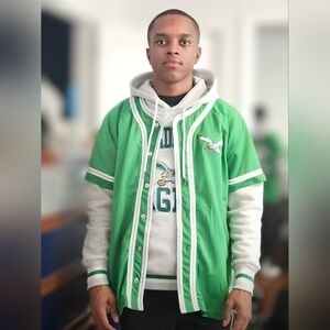 NFL Apparel - Philadelphia Eagles baseball-style jersey